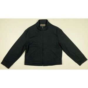 Ralph Ralph Lauren Womens Size 6 Jacket Wool Blend Full Zip Navy Vtg Made in USA